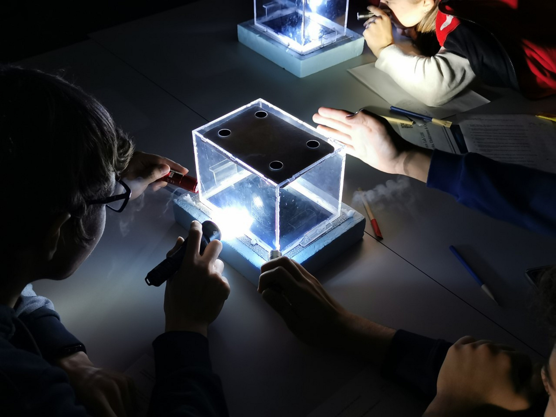 photo of a fog chamber