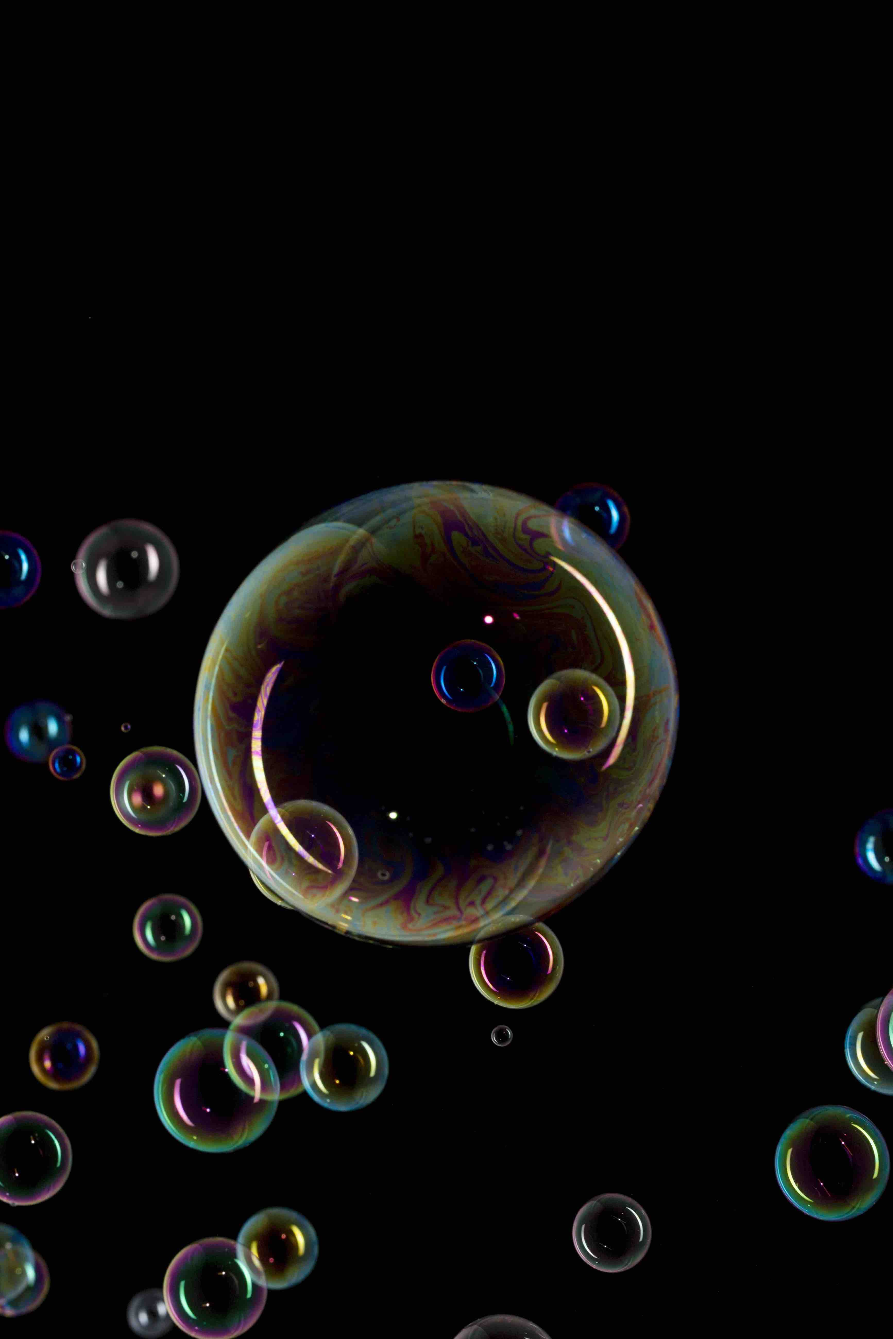 soap bubbles